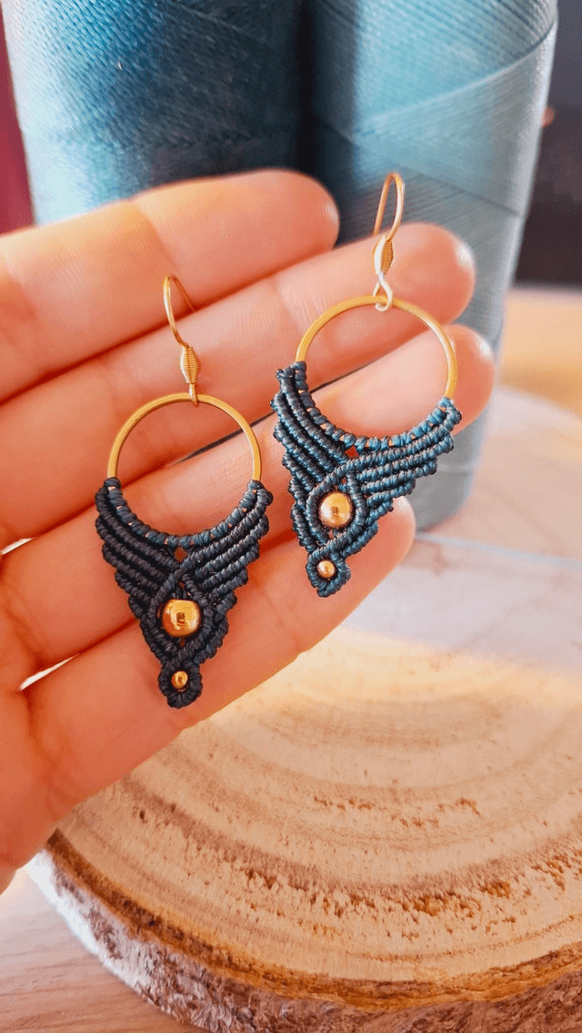 Boucles d'oreille "Orion"