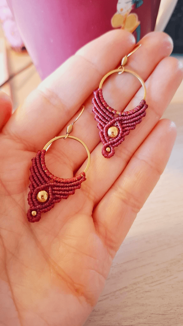Boucles d'oreille "Orion"