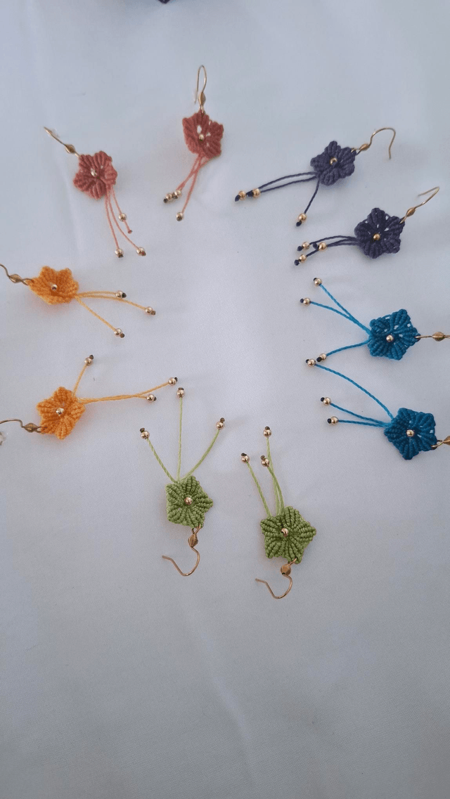Boucles d'oreille "Cassiopée"