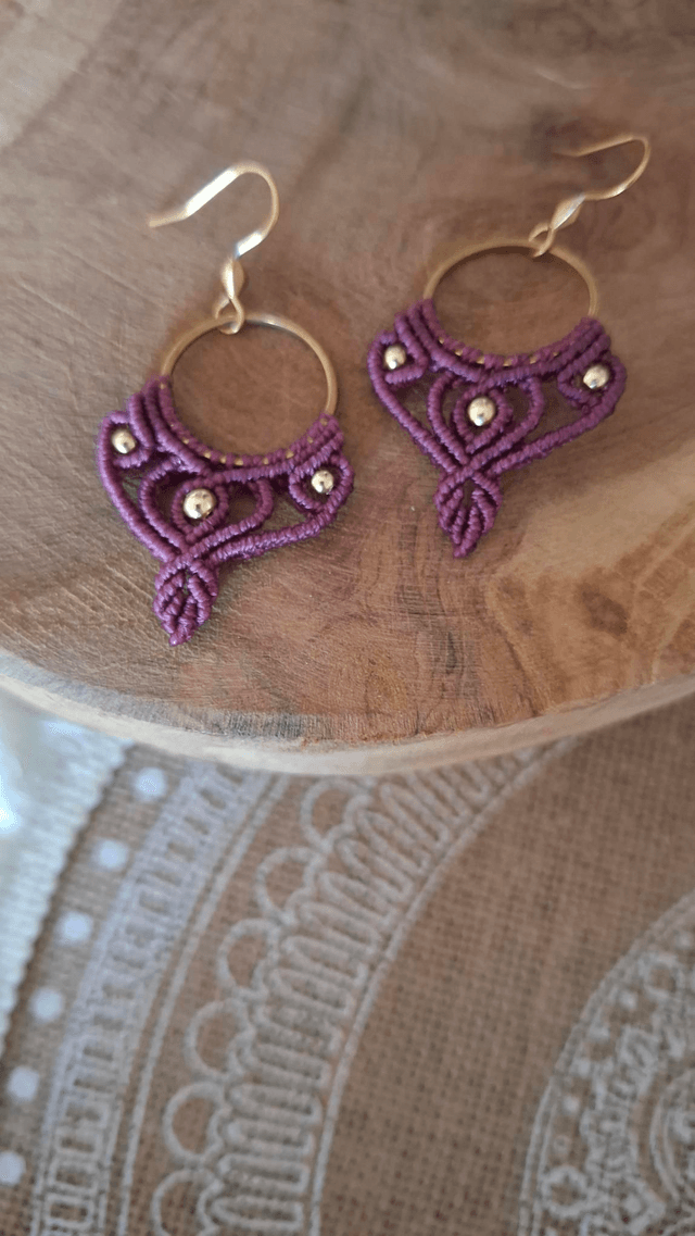 Boucles d'oreille "Sirius"