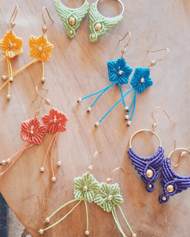 Boucles d'oreille "Cassiopée"