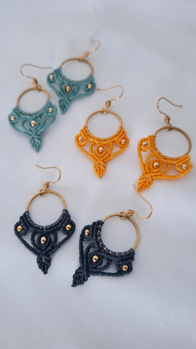 Boucles d'oreille "Sirius"
